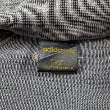 90s adidas アディダス トラックジャケット 紫 ツヤあり デサント製 ja-2603-051