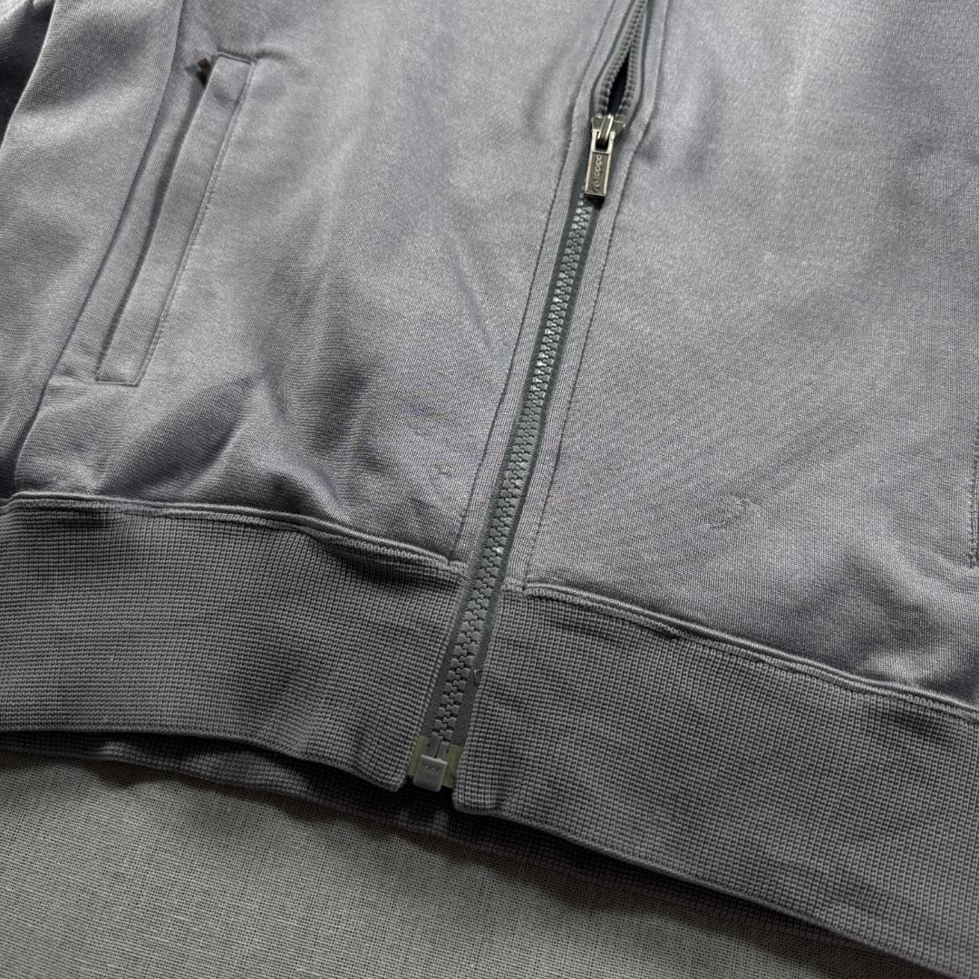 90s adidas アディダス トラックジャケット 紫 ツヤあり デサント製 ja-2603-051