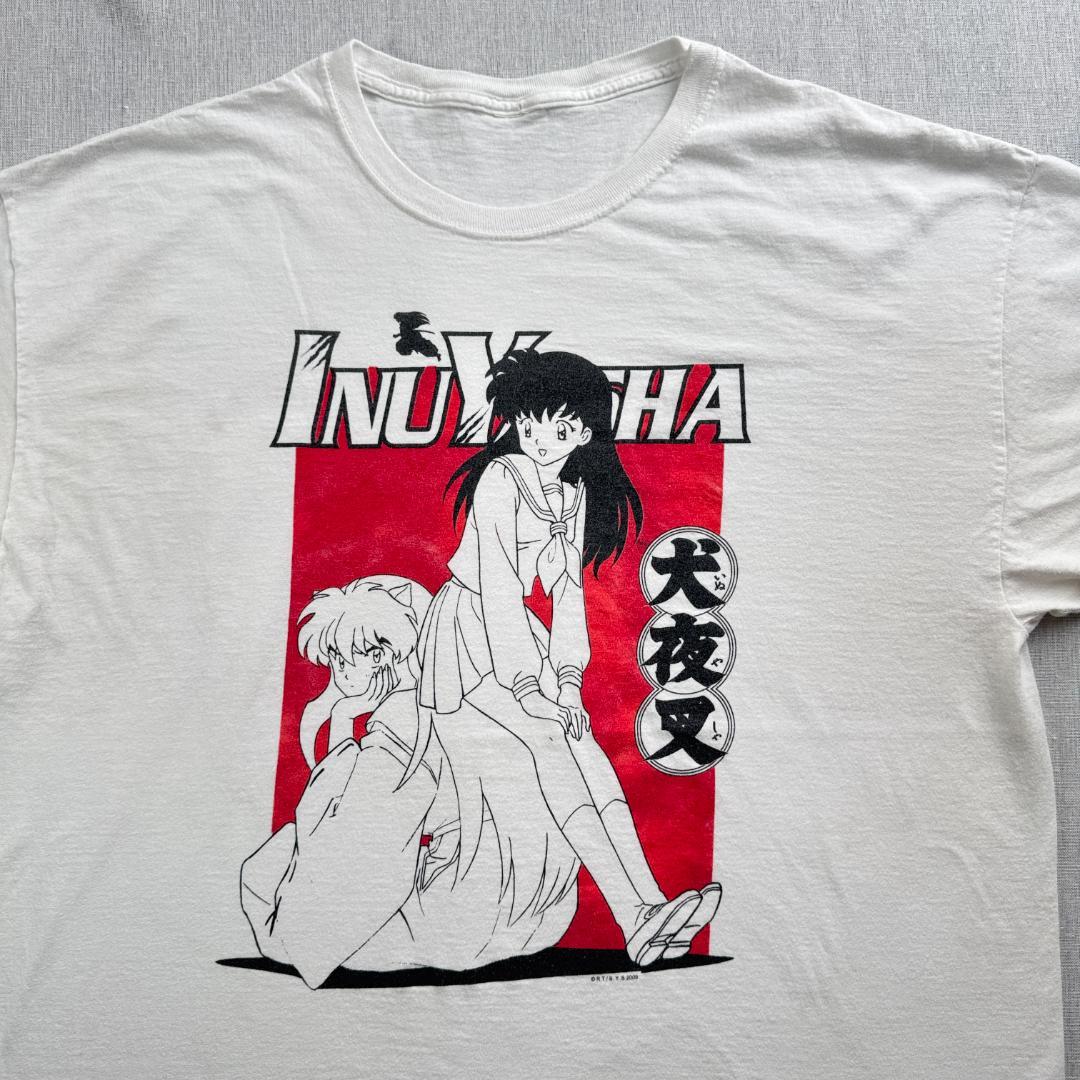 00s 犬夜叉 Tシャツ T 白 INUYASHA ch-u-2505-064