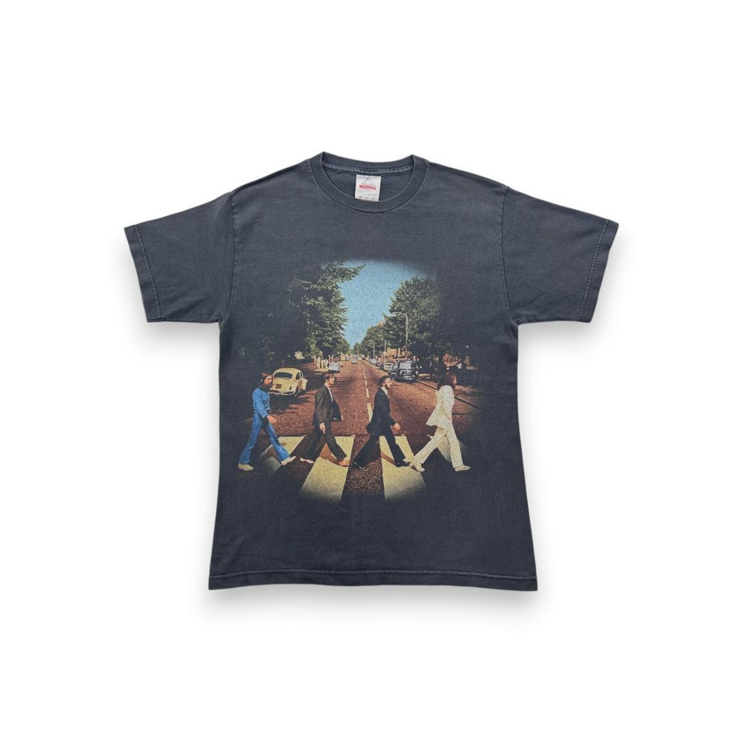 90s Beatles Abbey Road ビートルズ Tシャツ ba-t-2505-022