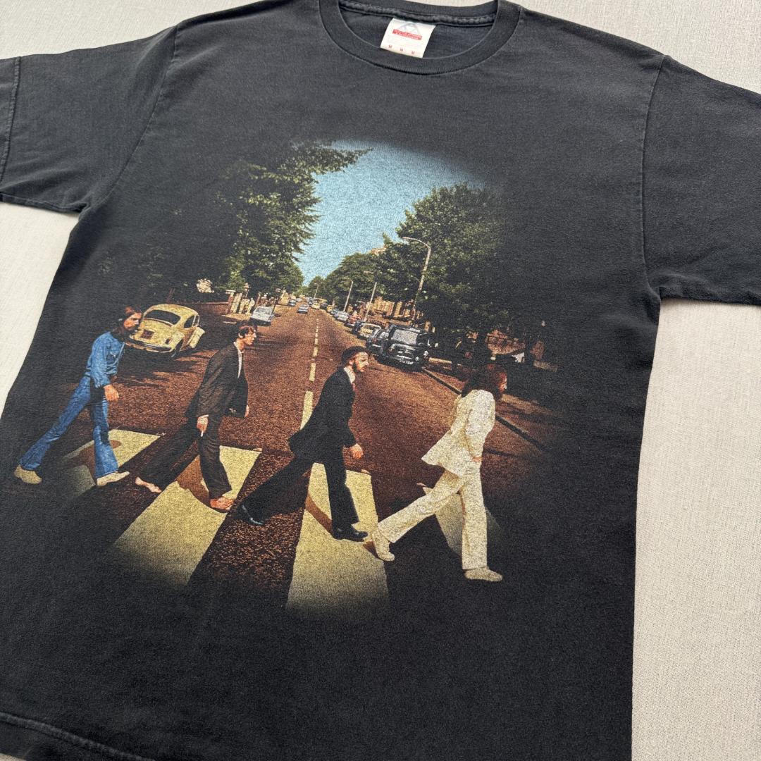 90s Beatles Abbey Road ビートルズ Tシャツ ba-t-2505-022