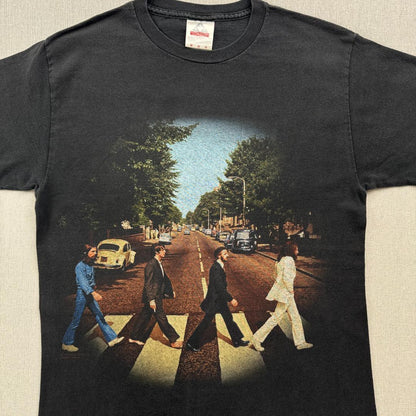 90s Beatles Abbey Road ビートルズ Tシャツ ba-t-2505-022