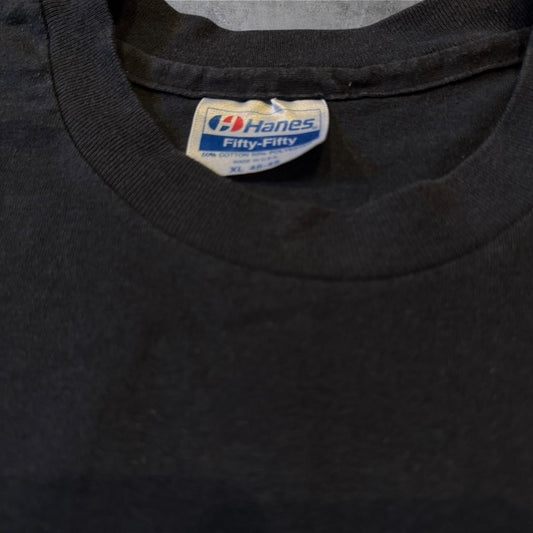 80s ケネディ宇宙センター Tシャツ USA製 黒 XL z-000007
