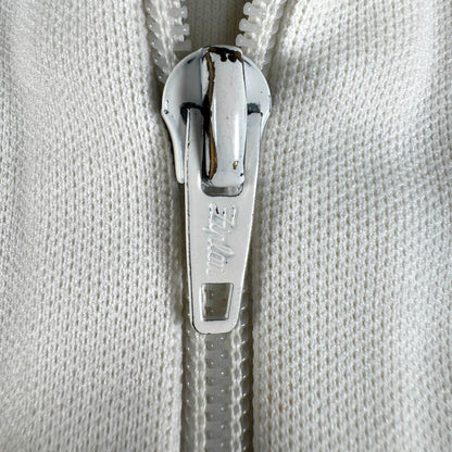 70s adidas トラックジャケット 西ドイツ製 ホワイト デサント 6号 ad-t-2505-015