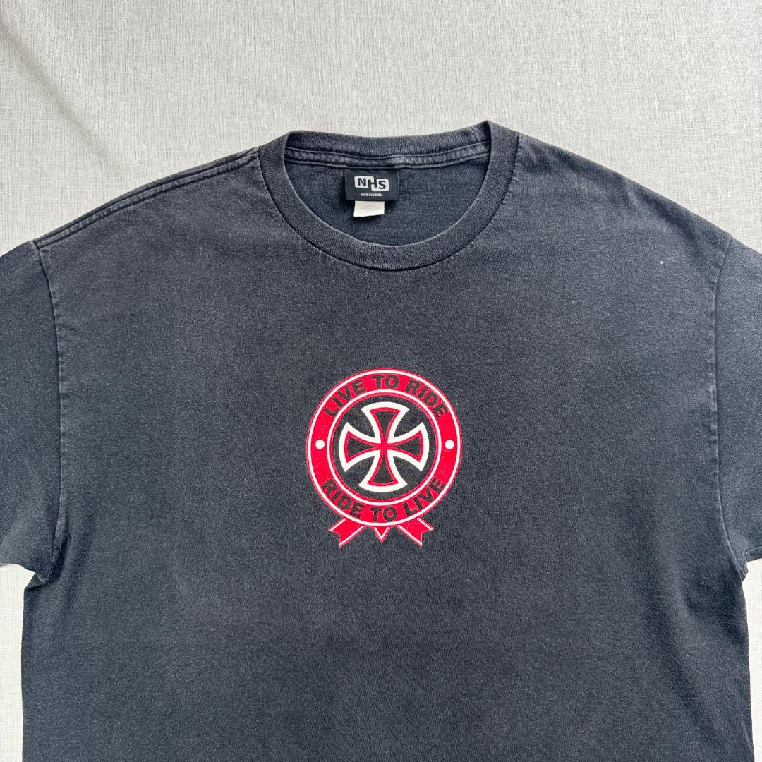 00s インディペンデント Tシャツ NHS 黒タグ XL メキシコ br-000007