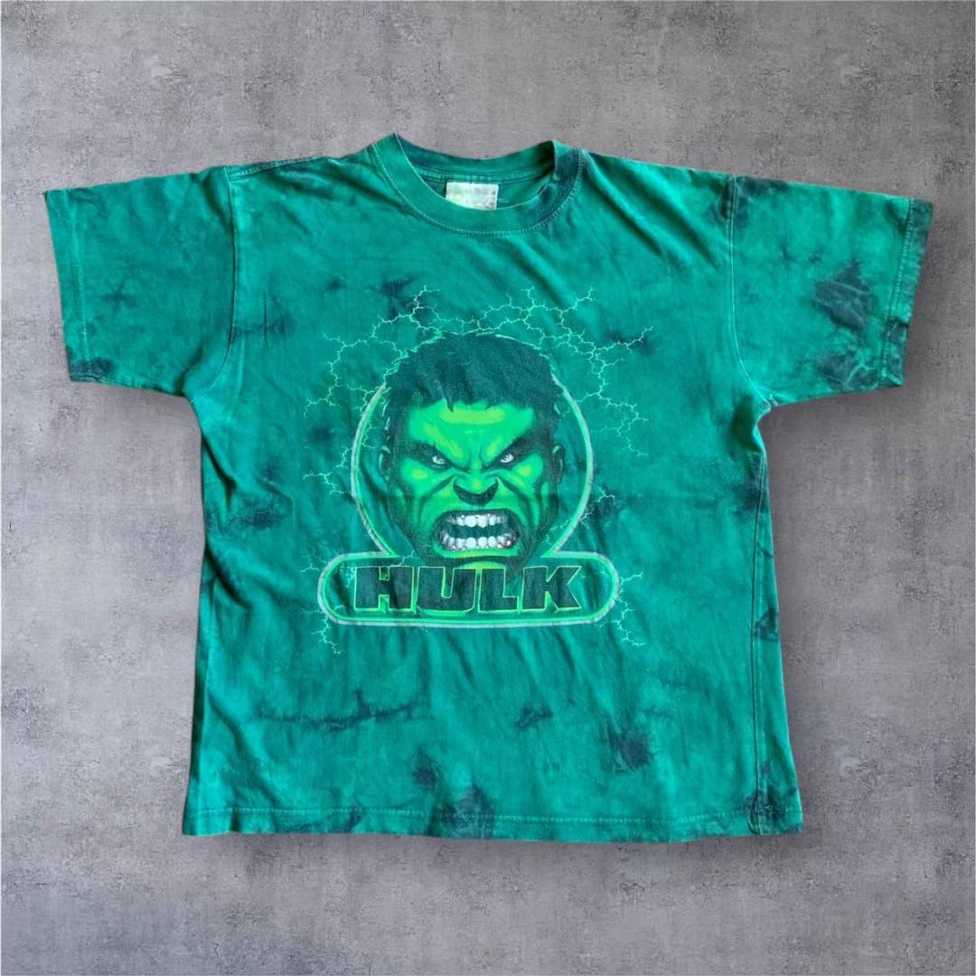 00s ハルク HULK マーベル タイダイ キッズサイズ L ch-000028