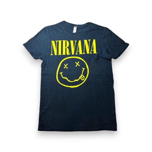 00s NIRVANA スマイル Tシャツ 2012年製 S バンドT ba-u-2505-027
