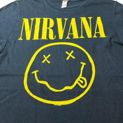 00s NIRVANA スマイル Tシャツ 2012年製 S バンドT ba-u-2505-027
