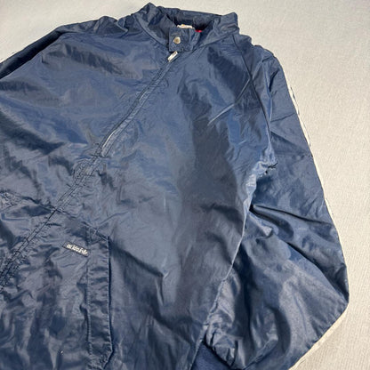 70s adidas アディダス ナイロンジャケット ネイビー VENTEX ja-2603-041
