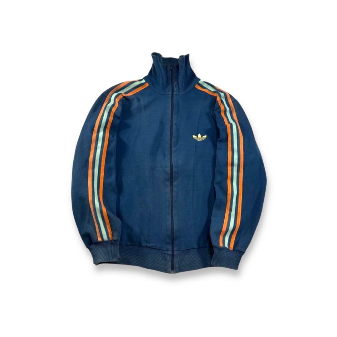 70s adidas トラックジャケット 6号 西ドイツ製 デサント製 山口百恵 ad-t-2505-022