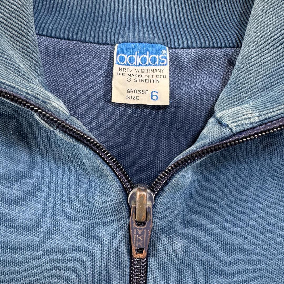 70s adidas トラックジャケット 6号 西ドイツ製 デサント製 山口百恵 ad-t-2505-022