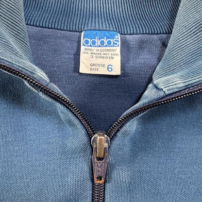 70s adidas トラックジャケット 6号 西ドイツ製 デサント製 山口百恵 ad-t-2505-022