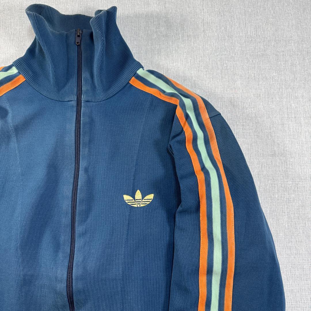 70s adidas トラックジャケット 6号 西ドイツ製 デサント製 山口百恵 ad-t-2505-022