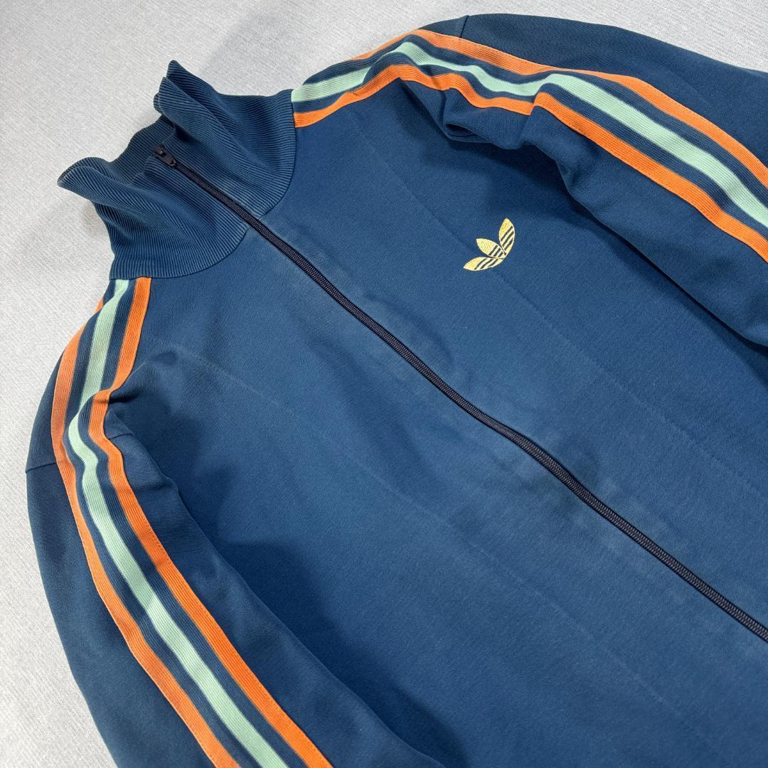 70s adidas トラックジャケット 6号 西ドイツ製 デサント製 山口百恵 ad-t-2505-022