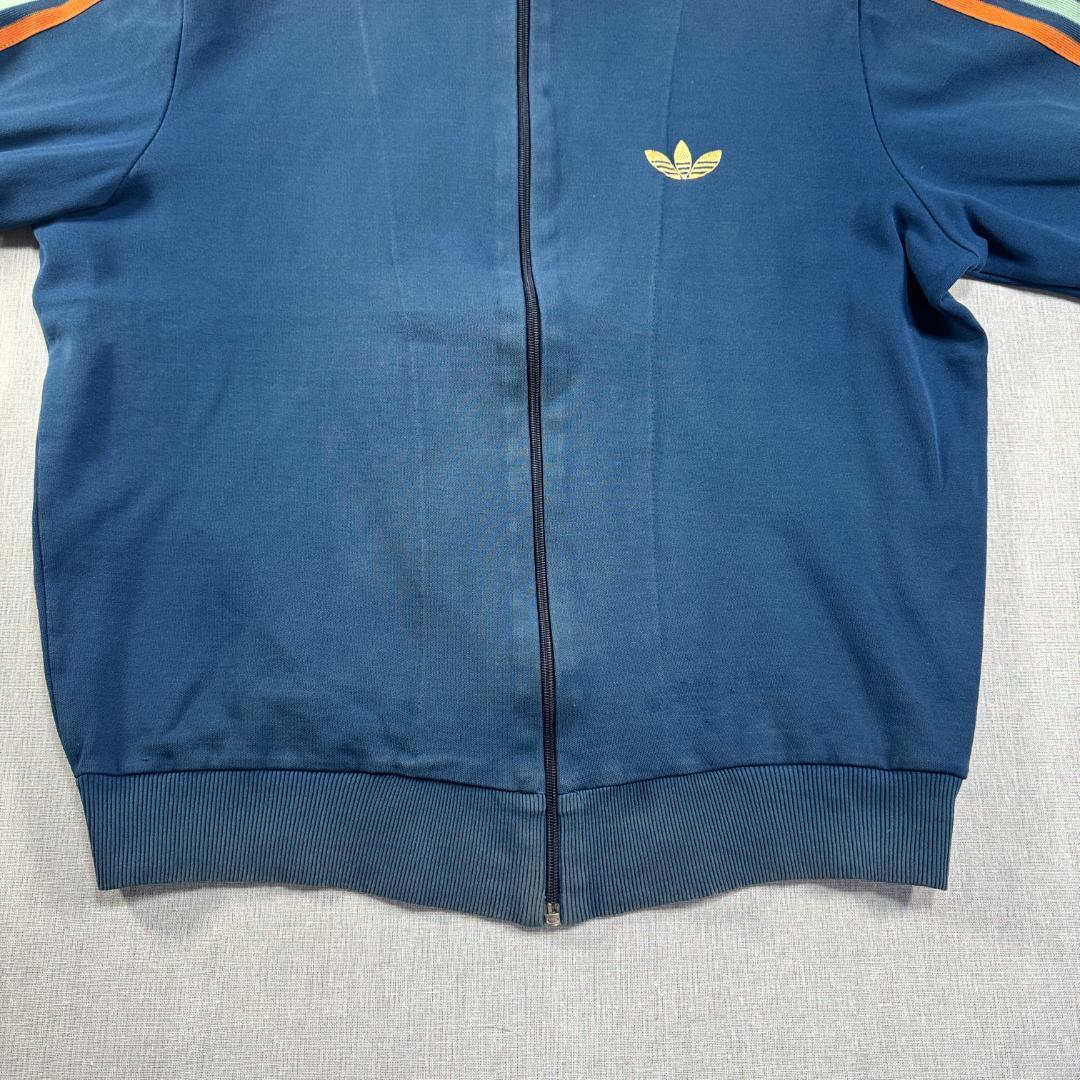 70s adidas トラックジャケット 6号 西ドイツ製 デサント製 山口百恵 ad-t-2505-022