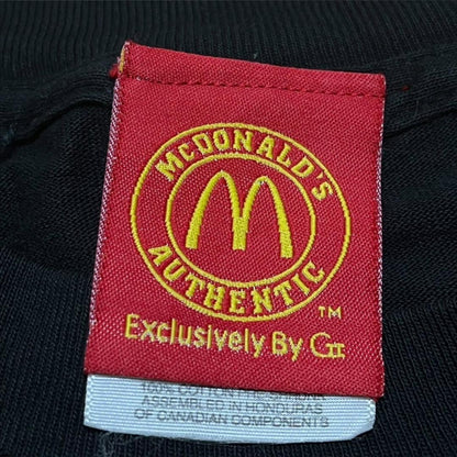 00s マクドナルド McDonalds 長袖 ロンT Lサイズ 黒 co-000047