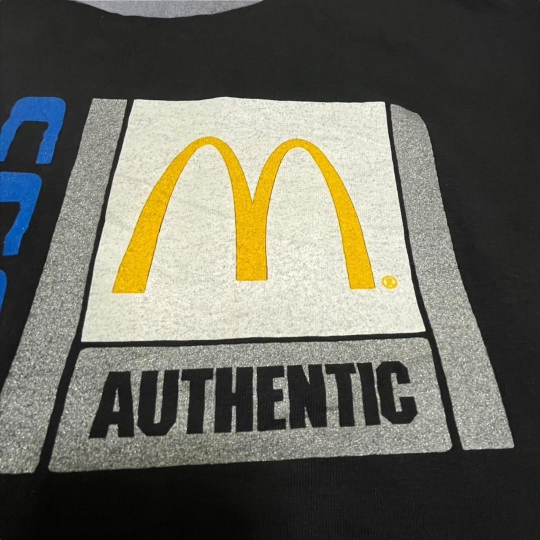 00s マクドナルド McDonalds 長袖 ロンT Lサイズ 黒 co-000047