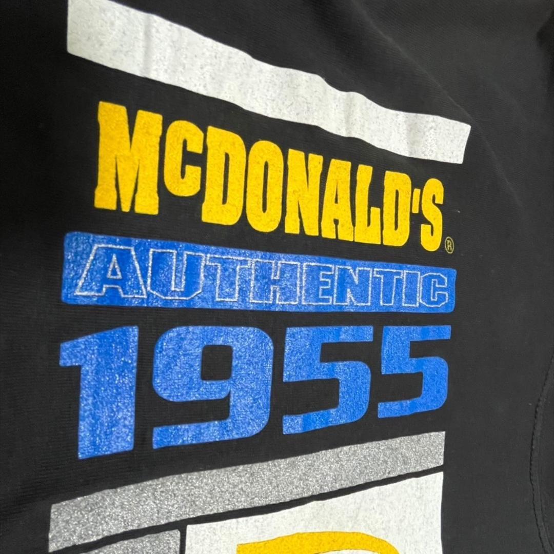 00s マクドナルド McDonalds 長袖 ロンT Lサイズ 黒 co-000047