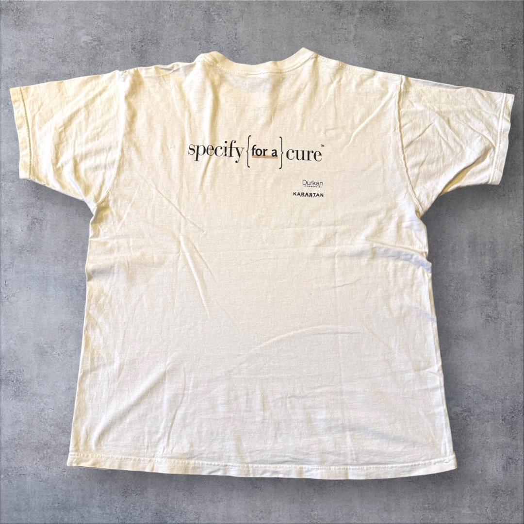00s アートT 白 ベージュ グラフィック XL z-000015