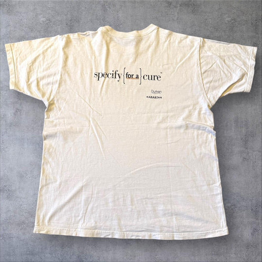 00s アートT 白 ベージュ グラフィック XL z-000015
