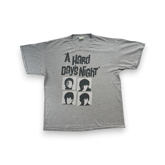 00s Tシャツ ビートルズ THE BEATLES グレー バンド ba-u-2505-091