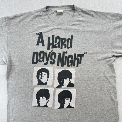 00s Tシャツ ビートルズ THE BEATLES グレー バンド ba-u-2505-091