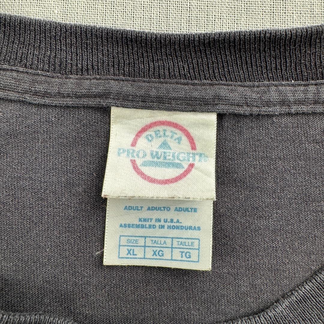 マリオ スカーフェイス パロディ Tシャツ 黒 XL デルタ 00s ch-t-2505-005