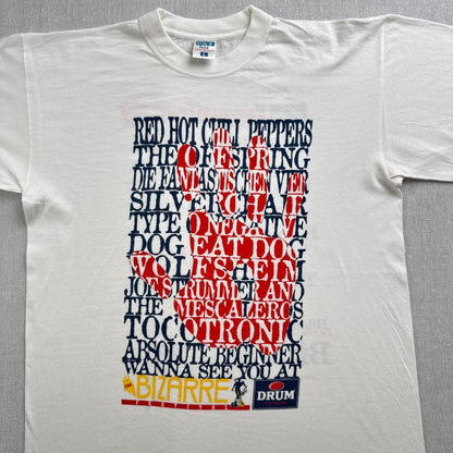 90s レッチリ ツアー Tシャツ 白 1999 バンT L RHC ba-t-2505-016