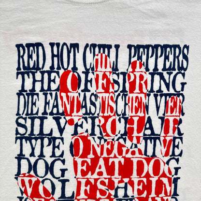 90s レッチリ ツアー Tシャツ 白 1999 バンT L RHC ba-t-2505-016