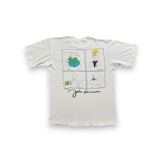 90s ハードロックカフェ ジョンレノン アートT バンT Tシャツ ba-t-2505-010