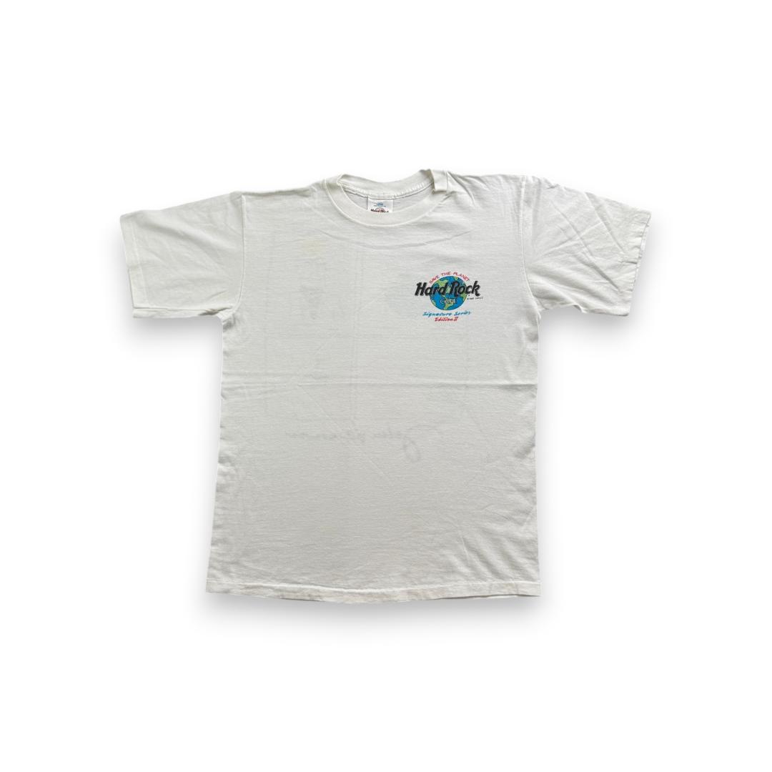 90s ハードロックカフェ ジョンレノン アートT バンT Tシャツ ba-t-2505-010