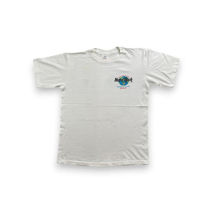 90s ハードロックカフェ ジョンレノン アートT バンT Tシャツ ba-t-2505-010