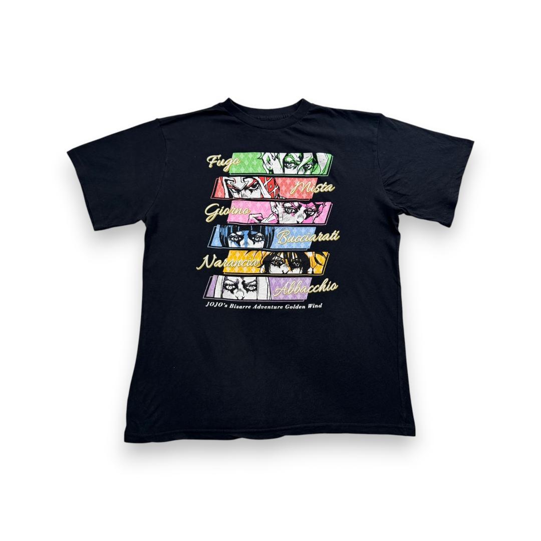 ジョジョの奇妙な冒険 黄金の風 Tシャツ JOJO XL F ch-u-2505-044