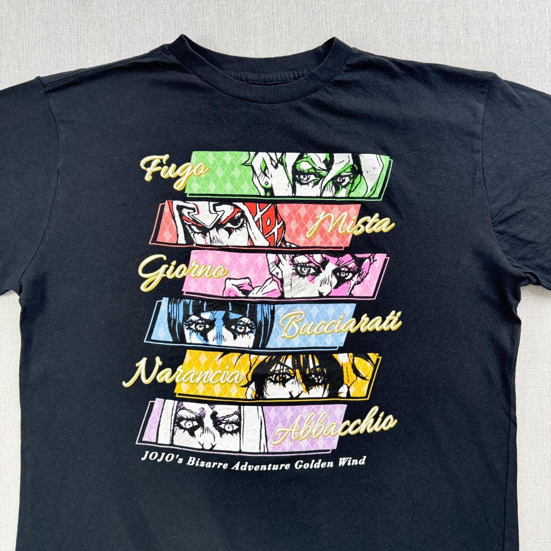 ジョジョの奇妙な冒険 黄金の風 Tシャツ JOJO XL F ch-u-2505-044