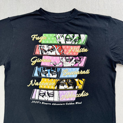 ジョジョの奇妙な冒険 黄金の風 Tシャツ JOJO XL F ch-u-2505-044