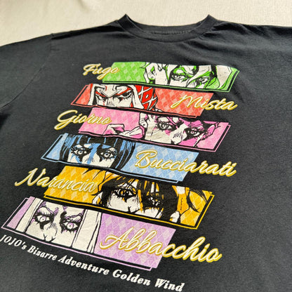 ジョジョの奇妙な冒険 黄金の風 Tシャツ JOJO XL F ch-u-2505-044