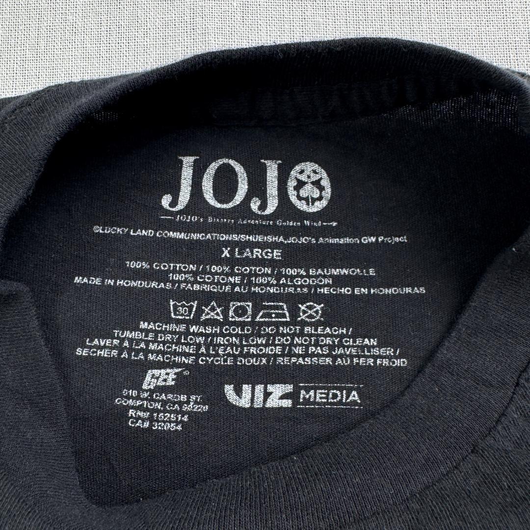ジョジョの奇妙な冒険 黄金の風 Tシャツ JOJO XL F ch-u-2505-044