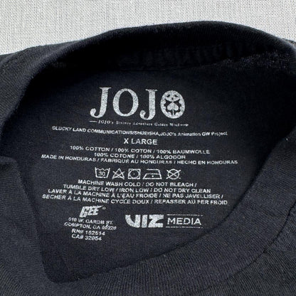 ジョジョの奇妙な冒険 黄金の風 Tシャツ JOJO XL F ch-u-2505-044