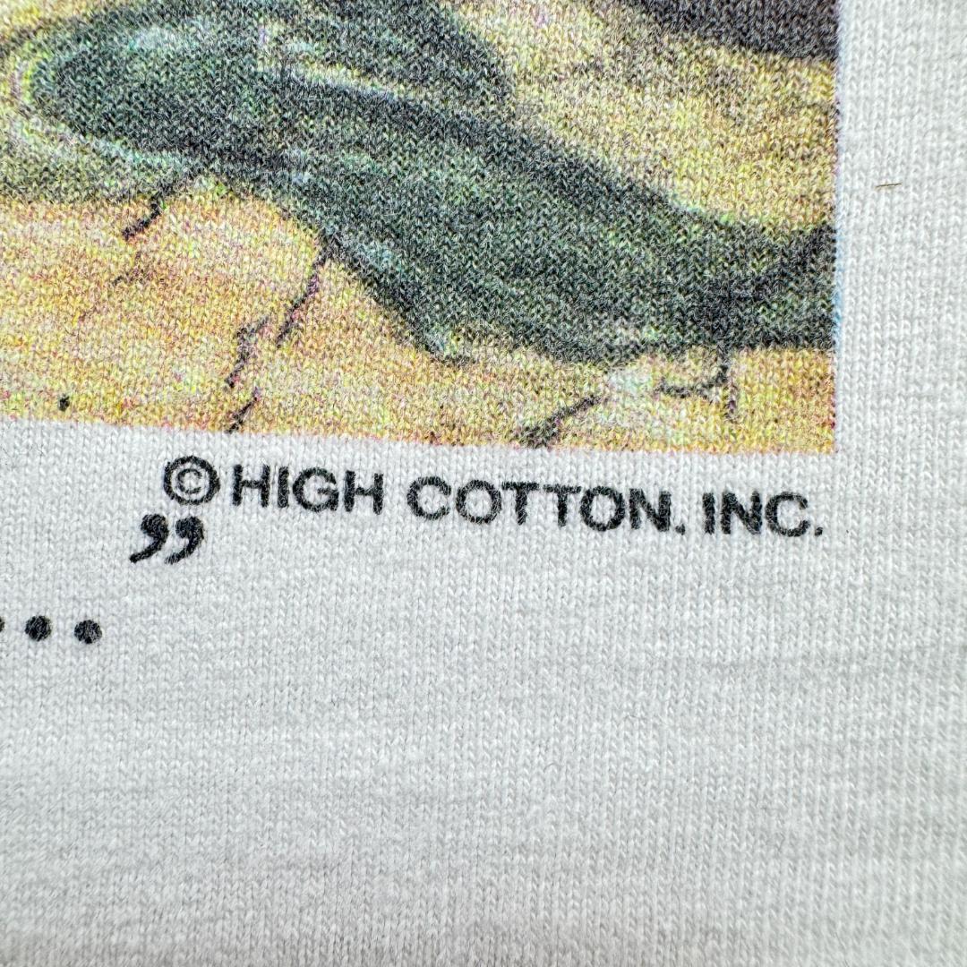 90s Tシャツ ミケランジェロ パロディ アート 白 M a-t-2505-002