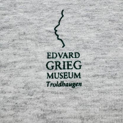 90s 作曲家 偉人 Tシャツ エドヴァルド グリーグ グレー M a-u-2505-040