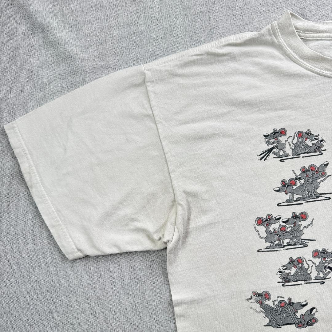 Tシャツ 48手 エロT ネズミ セクシー ホワイト y ch-x-2505-007