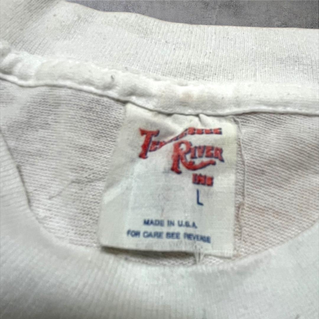 90s MINI Tシャツ 車 USA製 企業T 白 オバマ co-000005