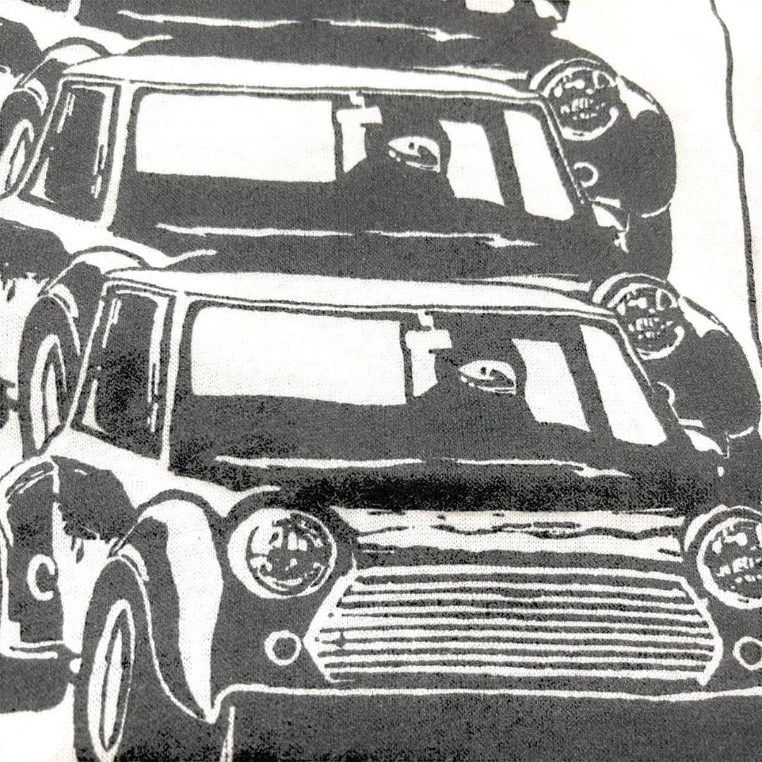 90s MINI Tシャツ 車 USA製 企業T 白 オバマ co-000005