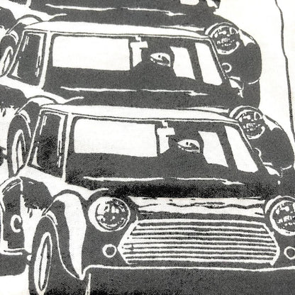 90s MINI Tシャツ 車 USA製 企業T 白 オバマ co-000005