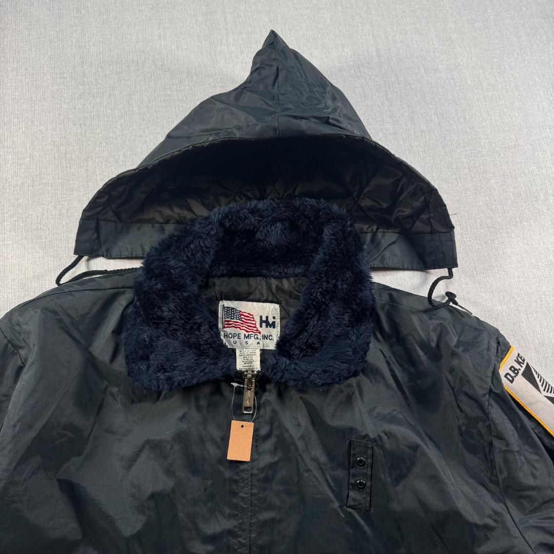 ワークジャケット USA ナイロン ジャケット セキュリティ XL ja-u-2505-016