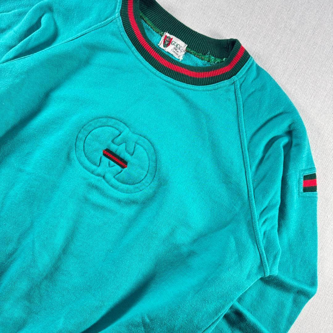 70s 80s GUCCI plus グッチ オールドグッチ トレーナー sw-2603-013