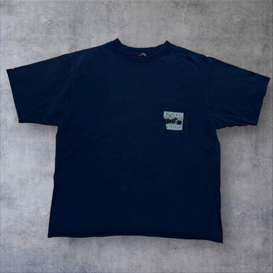 00s ハーレーダビッドソン Harley Davidson 紺色 co-000044