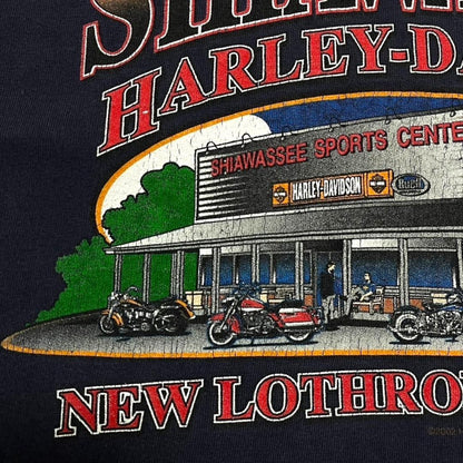 00s ハーレーダビッドソン Harley Davidson 紺色 co-000044