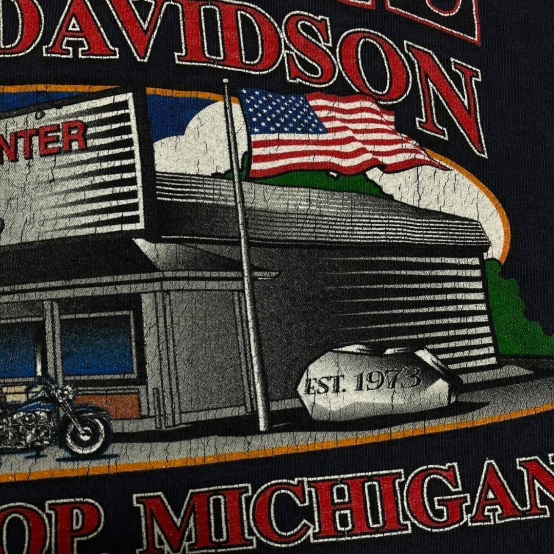 00s ハーレーダビッドソン Harley Davidson 紺色 co-000044