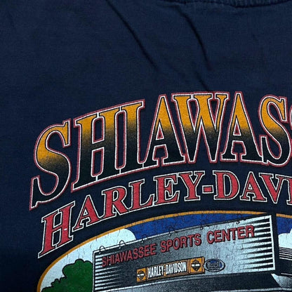 00s ハーレーダビッドソン Harley Davidson 紺色 co-000044